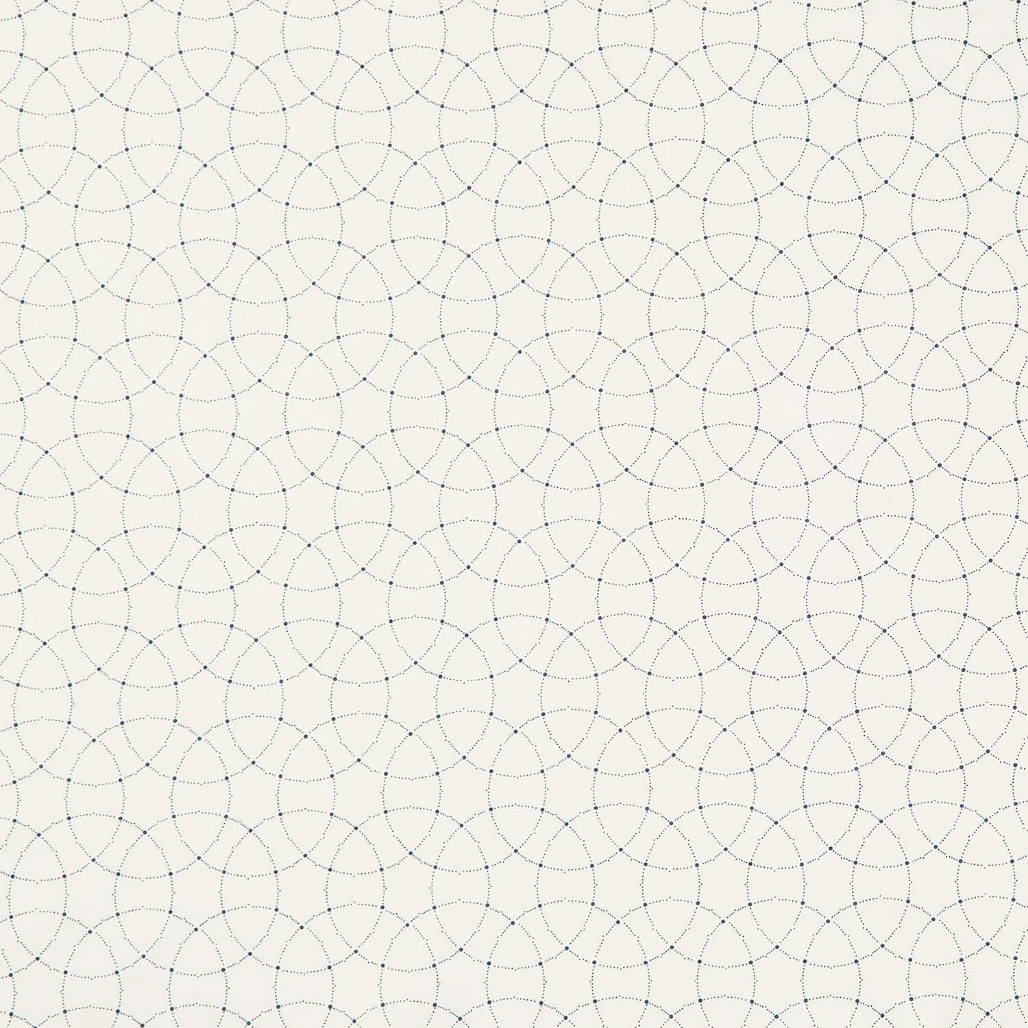 Swatch Book - Intersecting Circles Almond Yardage