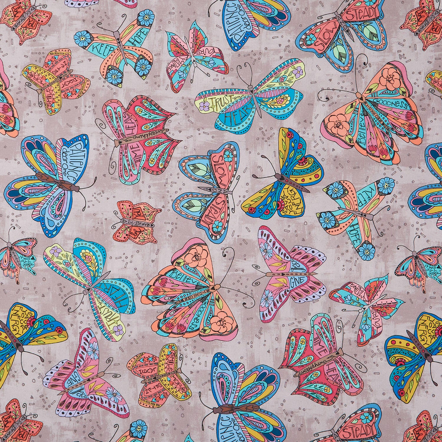 Sway by Kori - Flutter Taupe Yardage