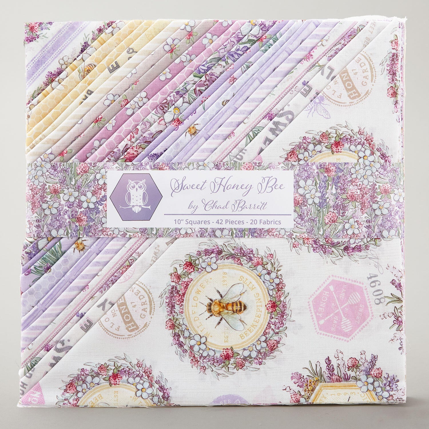 Sweet Honey Bee 10" Squares - Image 2