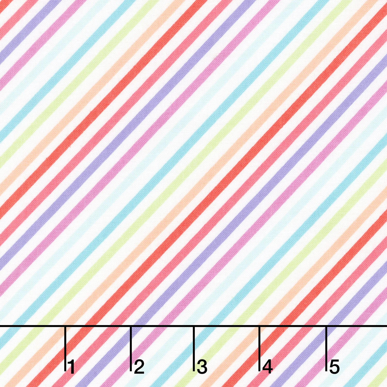 Sweet Shoppe - Bias Stripe Multi Yardage