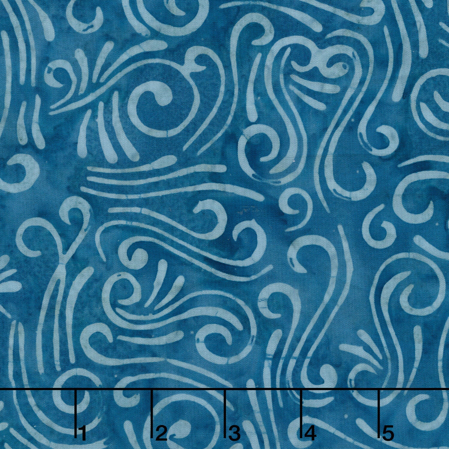 Swirls II Batik 108" Wide Backing - Swirls Blue Storm 108" Wide Backing