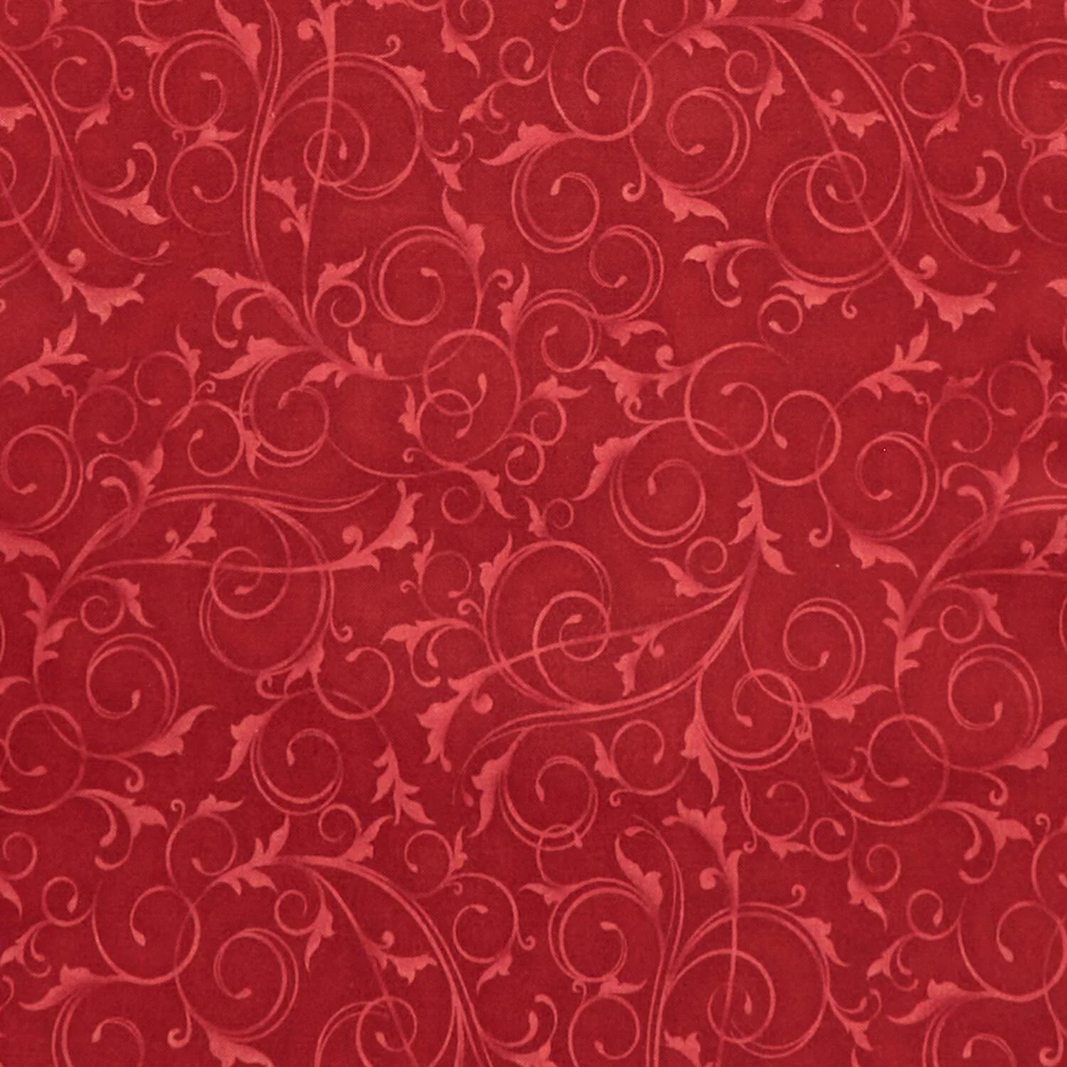 Swirls & Twirls 108" - Swirls Ruby 3 Yard Cut - Image 2