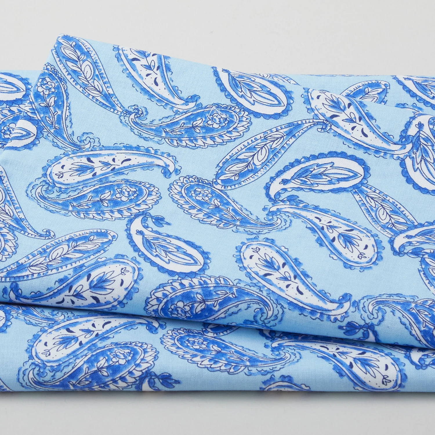 Taylor Favorites - Paisley Light Blue 2 Yard Cut