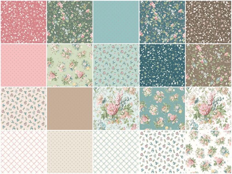 Terrace Blooms Fat Quarter Bundle - Image 3