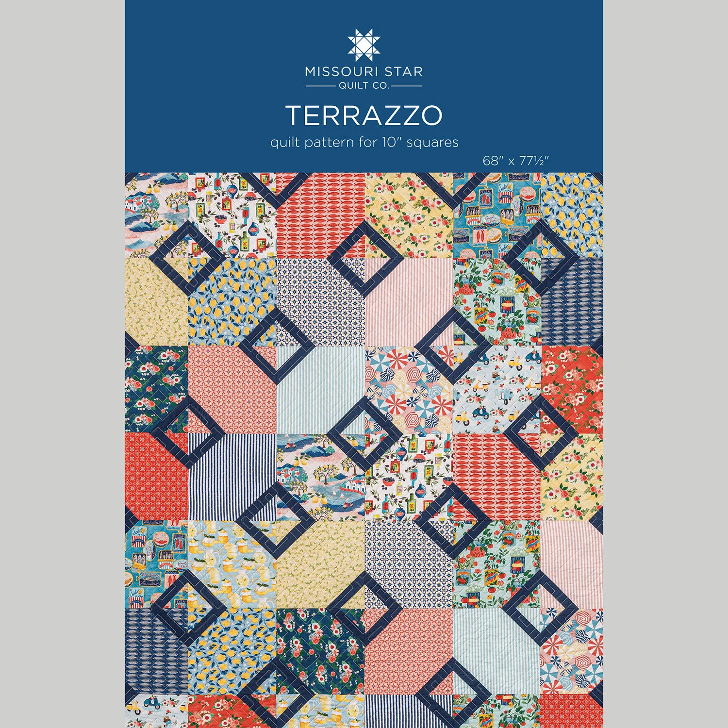 Terrazzo Quilt Pattern by Missouri Star