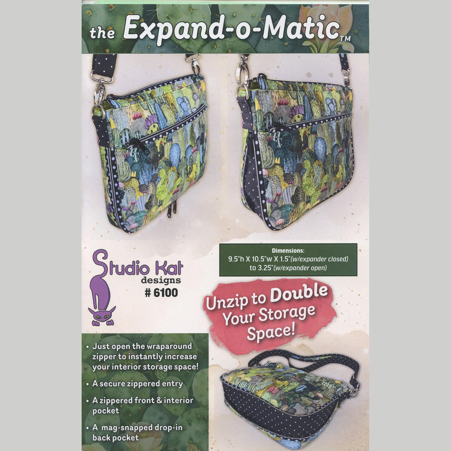 The Expand-o-Matic Bag Pattern