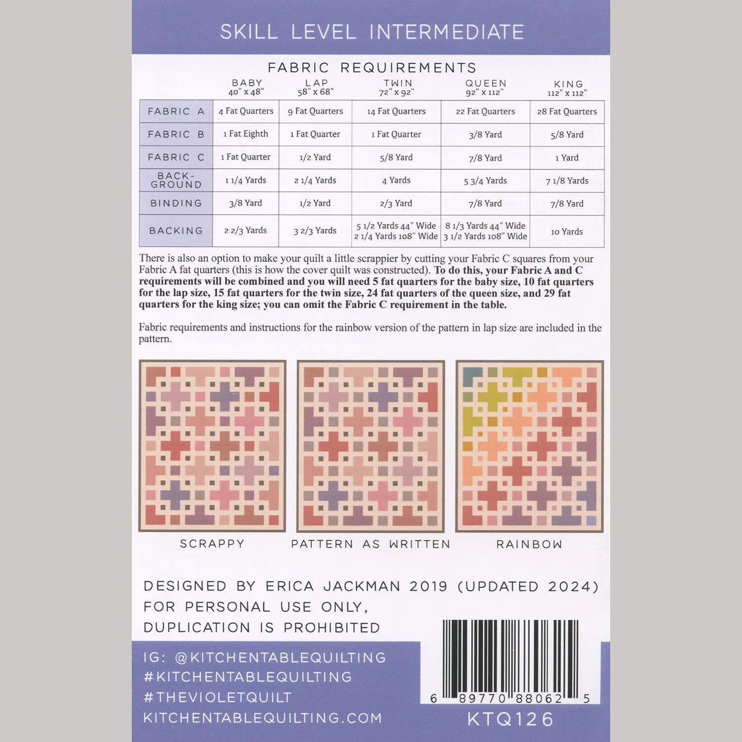 The Violet Quilt Pattern - Image 2
