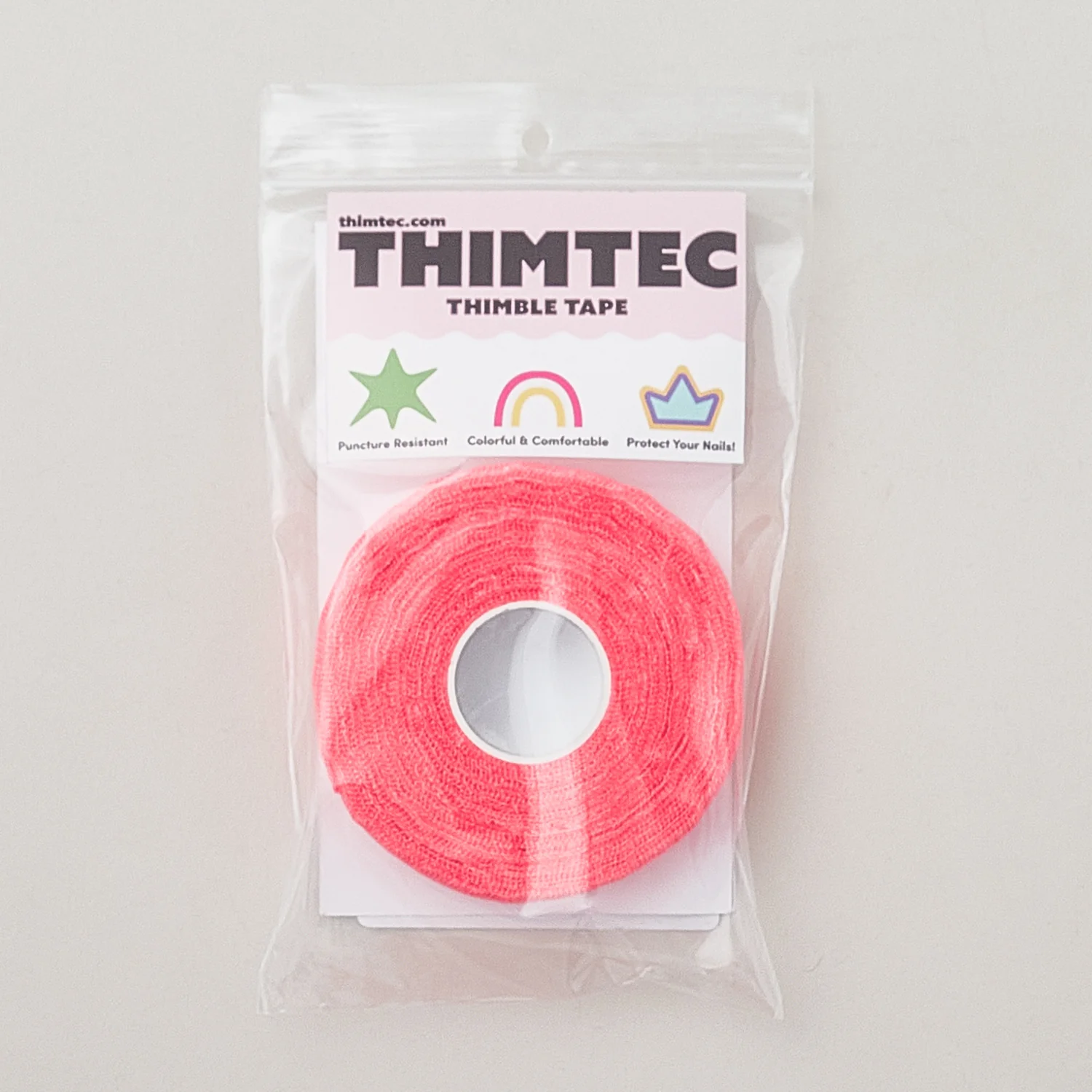 Thimtec Thimble Tape Neon Flamingo - Image 2
