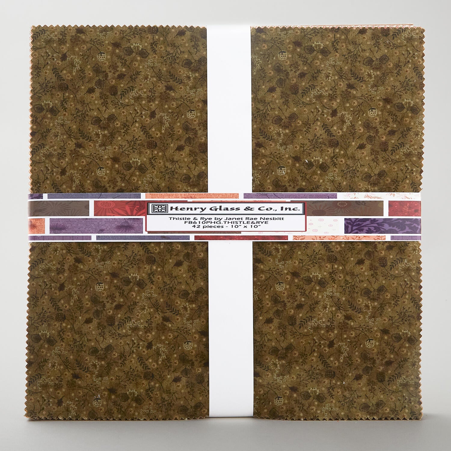 Thistle and Rye 10" Squares - Image 2