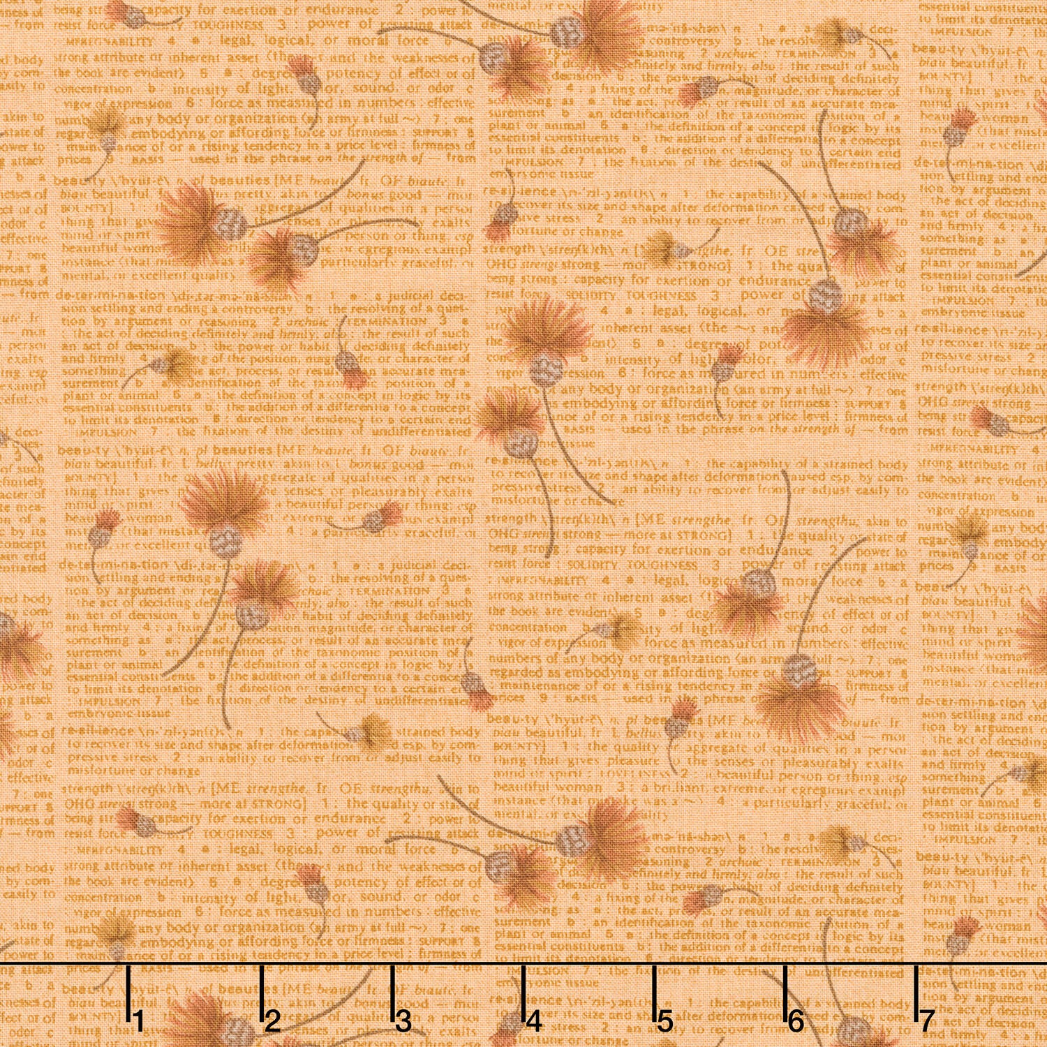 Thistle and Rye - Dictionary Orange Yardage