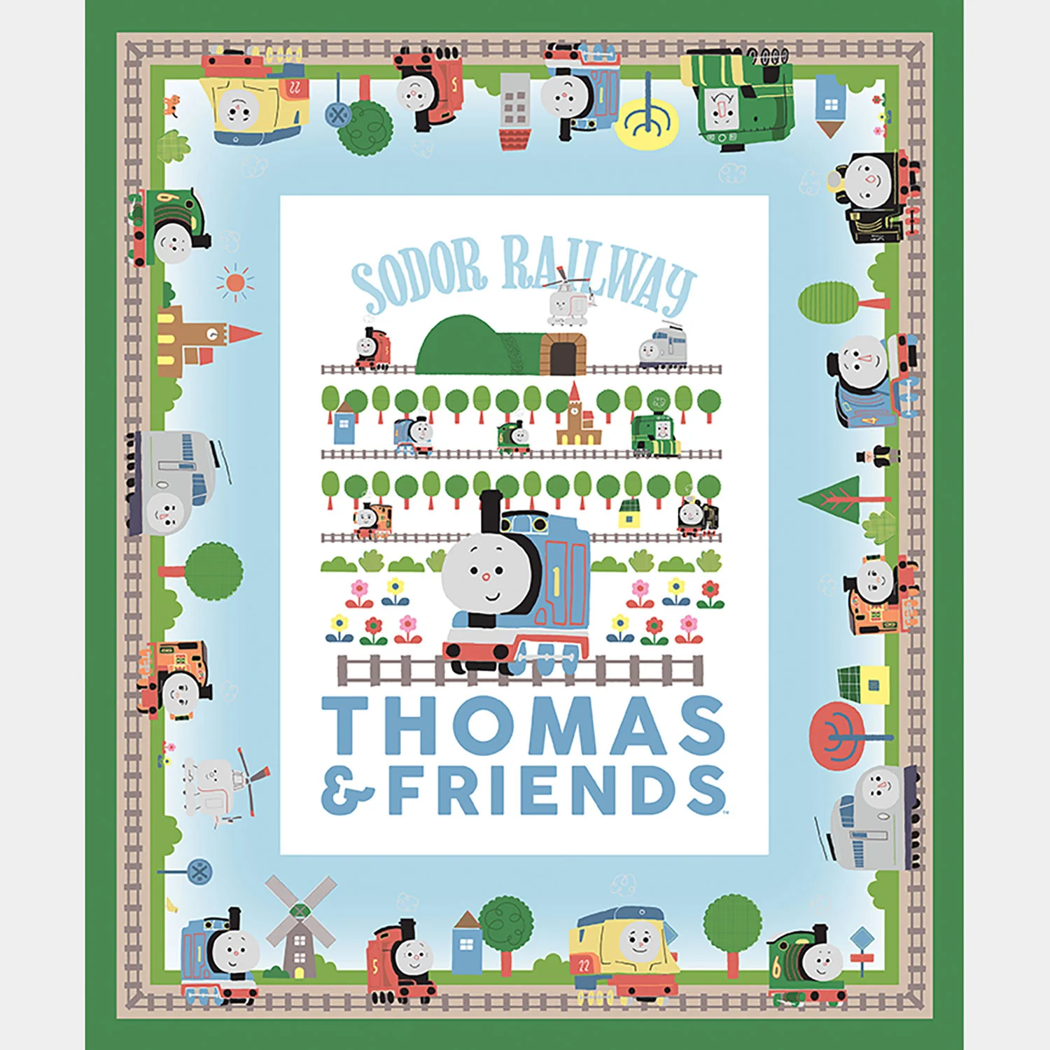 Thomas and Friends Sodor Railway - Thomas & Friends Sodor Railway Panel
