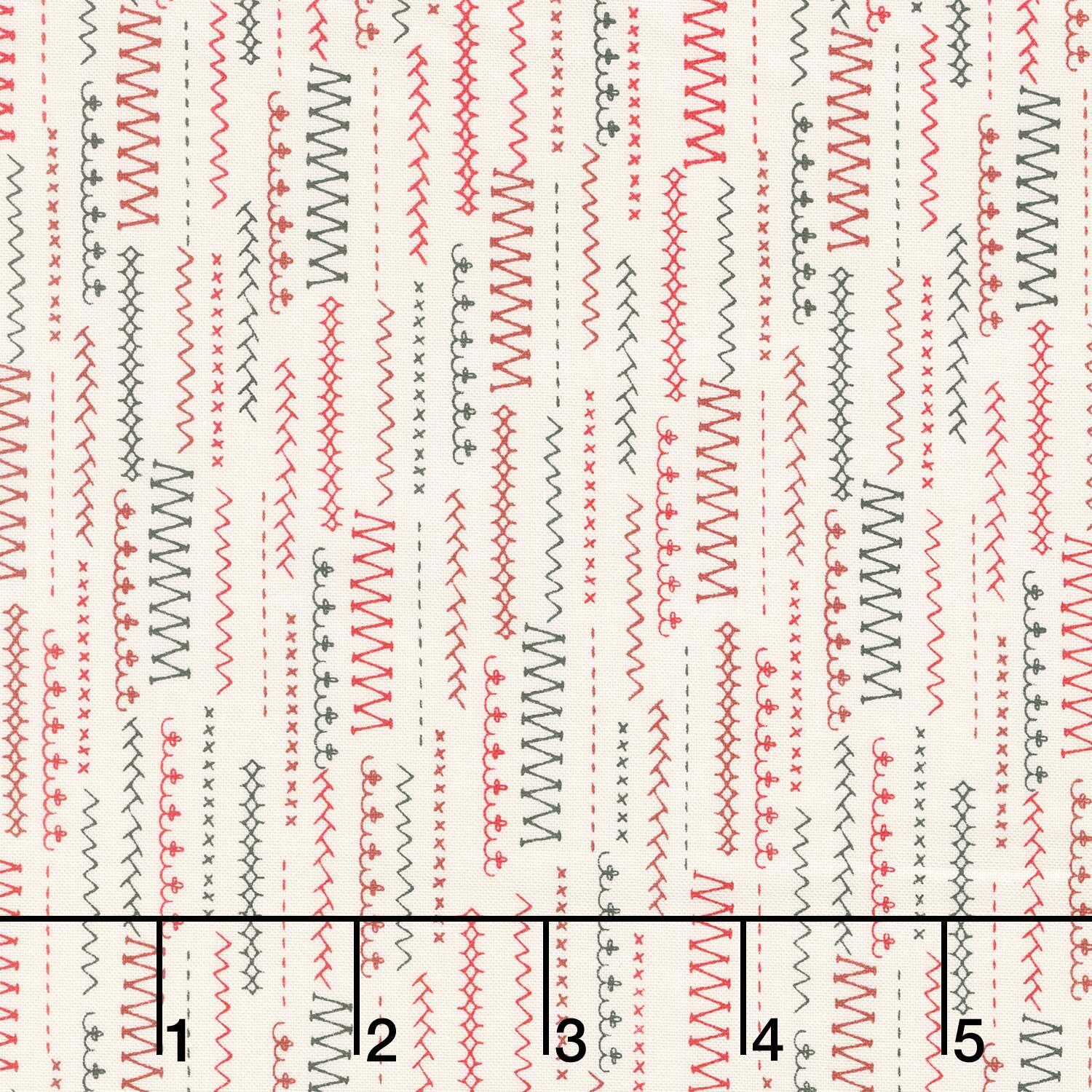 Threads - Stitched Up Porcelain Multi Yardage