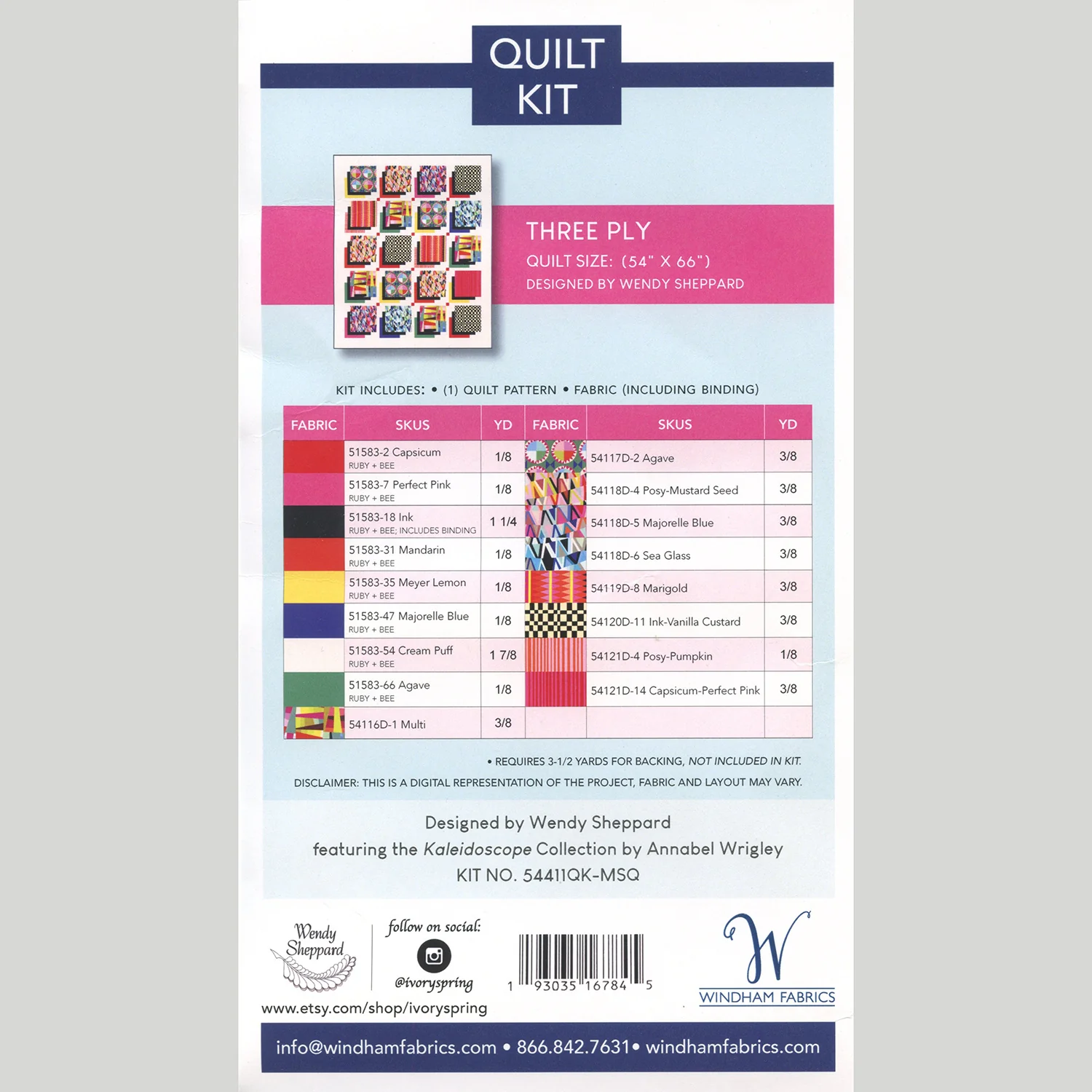 Three Ply Quilt Kit - Image 4