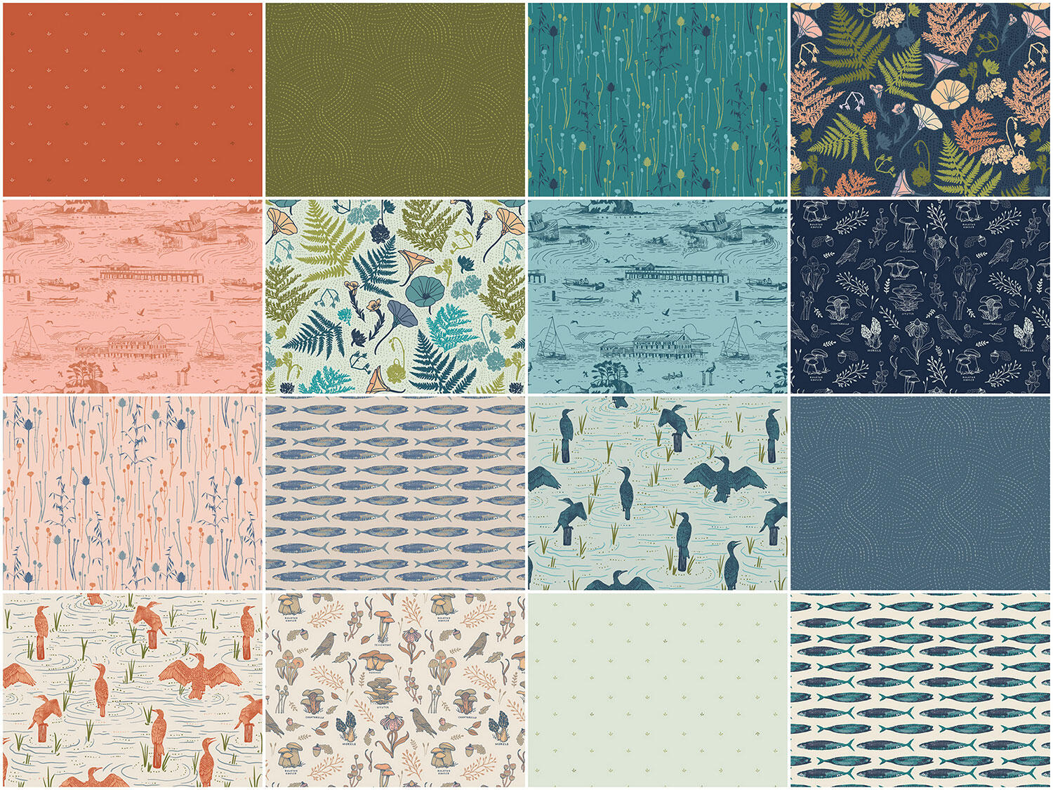 Tomales Bay Fat Quarter Bundle 16 Pc - Image 3