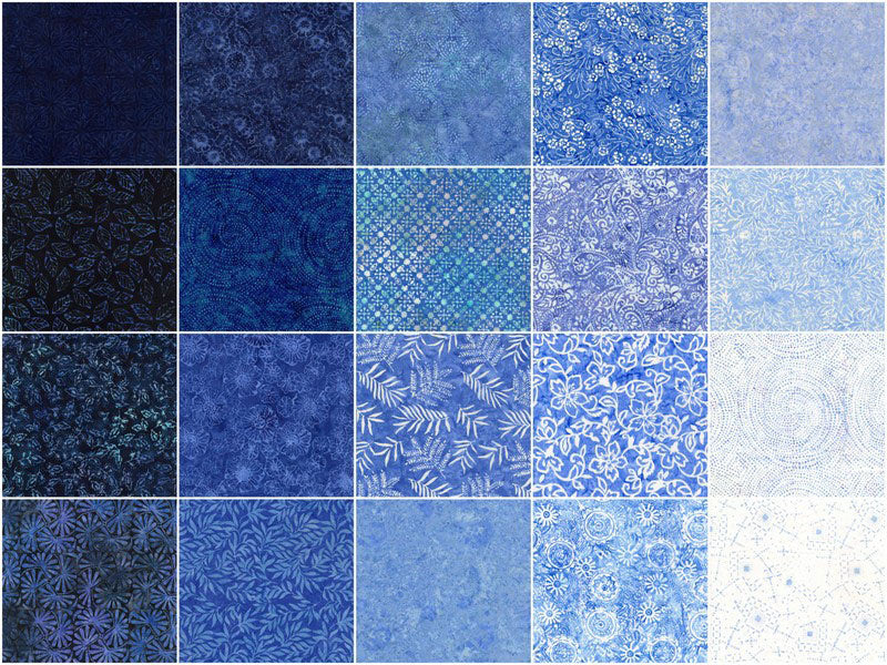 Tonga Batiks Bluebell Minis - Image 2