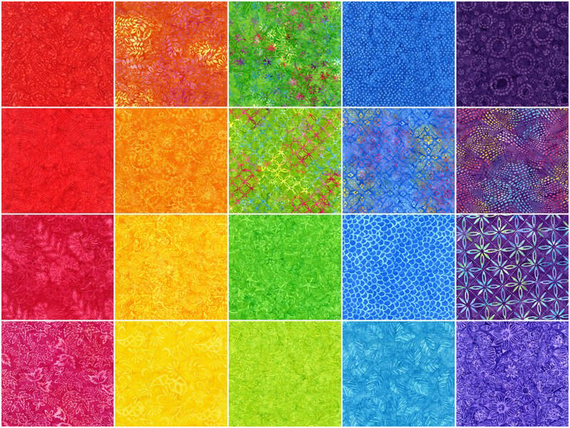 Tonga Batiks Happy 10" Squares - Image 2