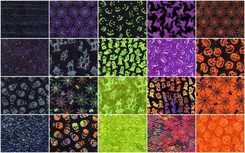 Tonga Batiks Haunted Minis
