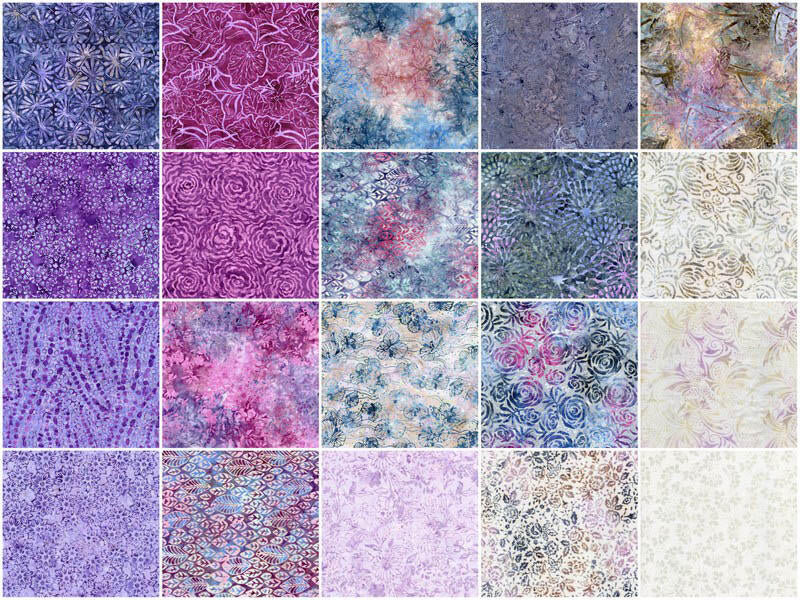 Tonga Batiks Plumberry 10" Squares - Image 2