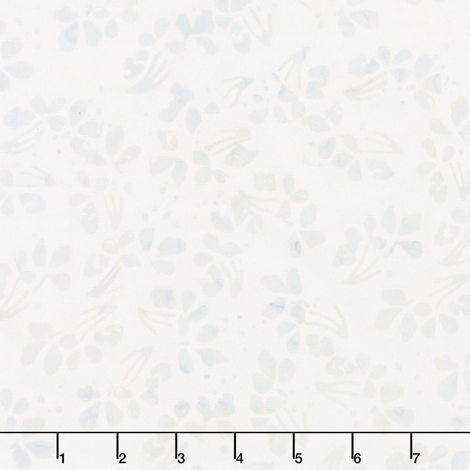 Tonga Batiks - Plumberry Fossil Ferns Quartz Yardage