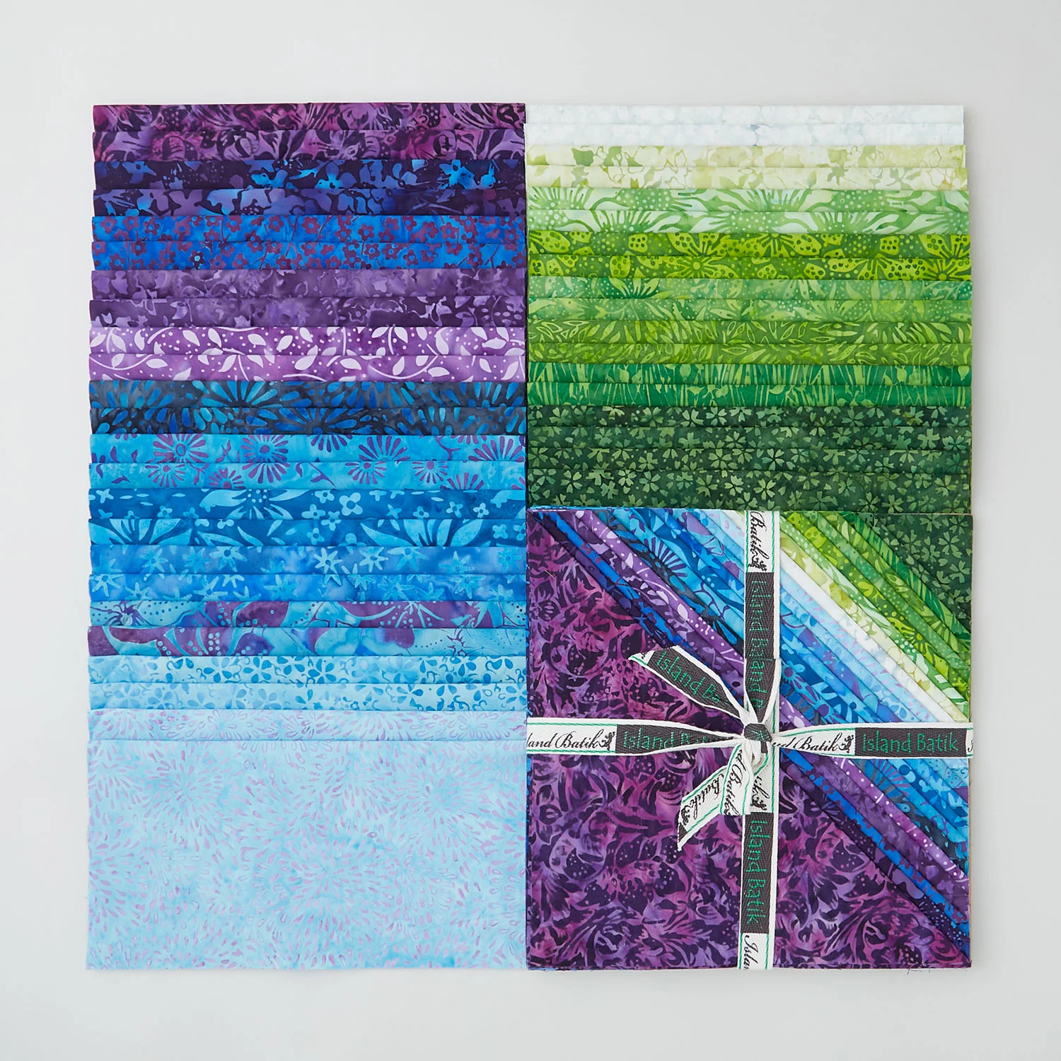 Tranquil Garden Batiks Stacks