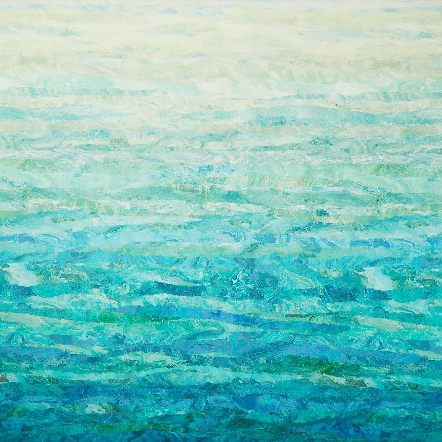 Tranquil Waters - Ombre Dark Blue Multi 108" Wide Backing