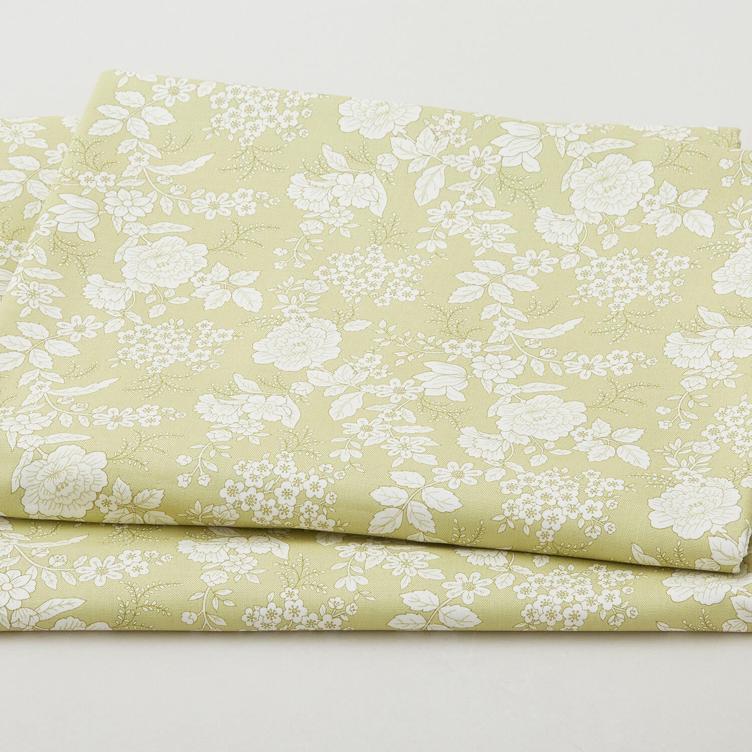 Tranquility - Floral Light Green 3 Yard Cut
