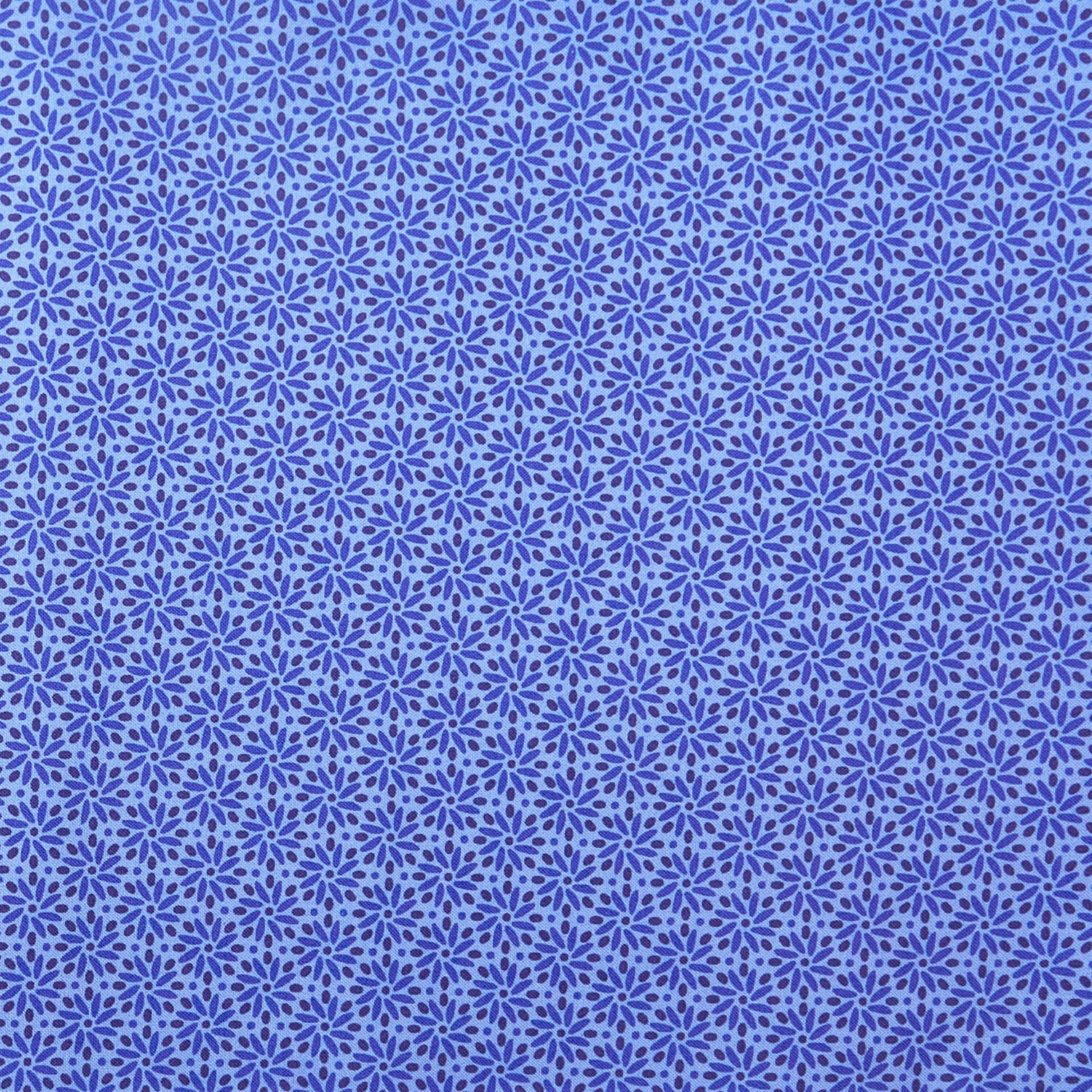Transparency - Daisy Periwinkle 2 Yard Cut - Image 2