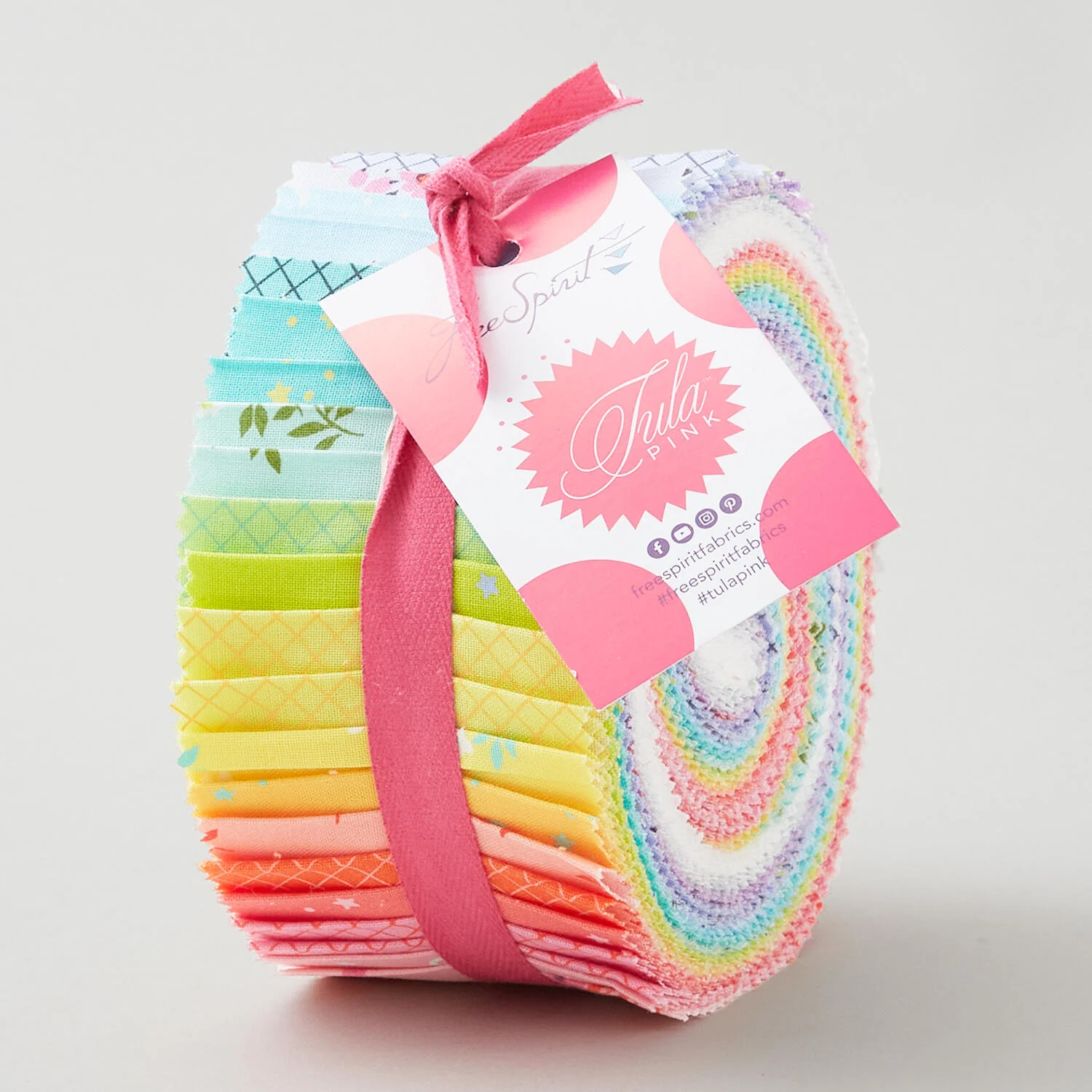 True Colors Tula Pink 2025 2 1/2" Strips - Image 2