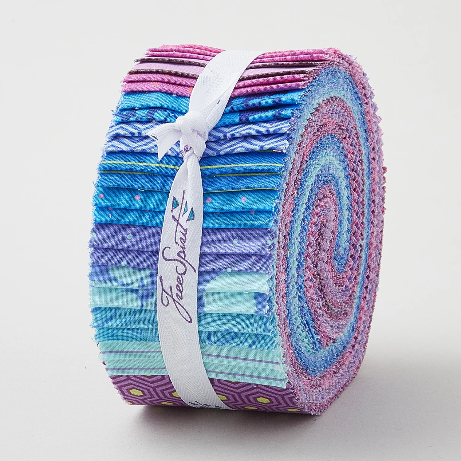 True Colors - Tula Pink Plume 2 1/2" Strips - Image 2