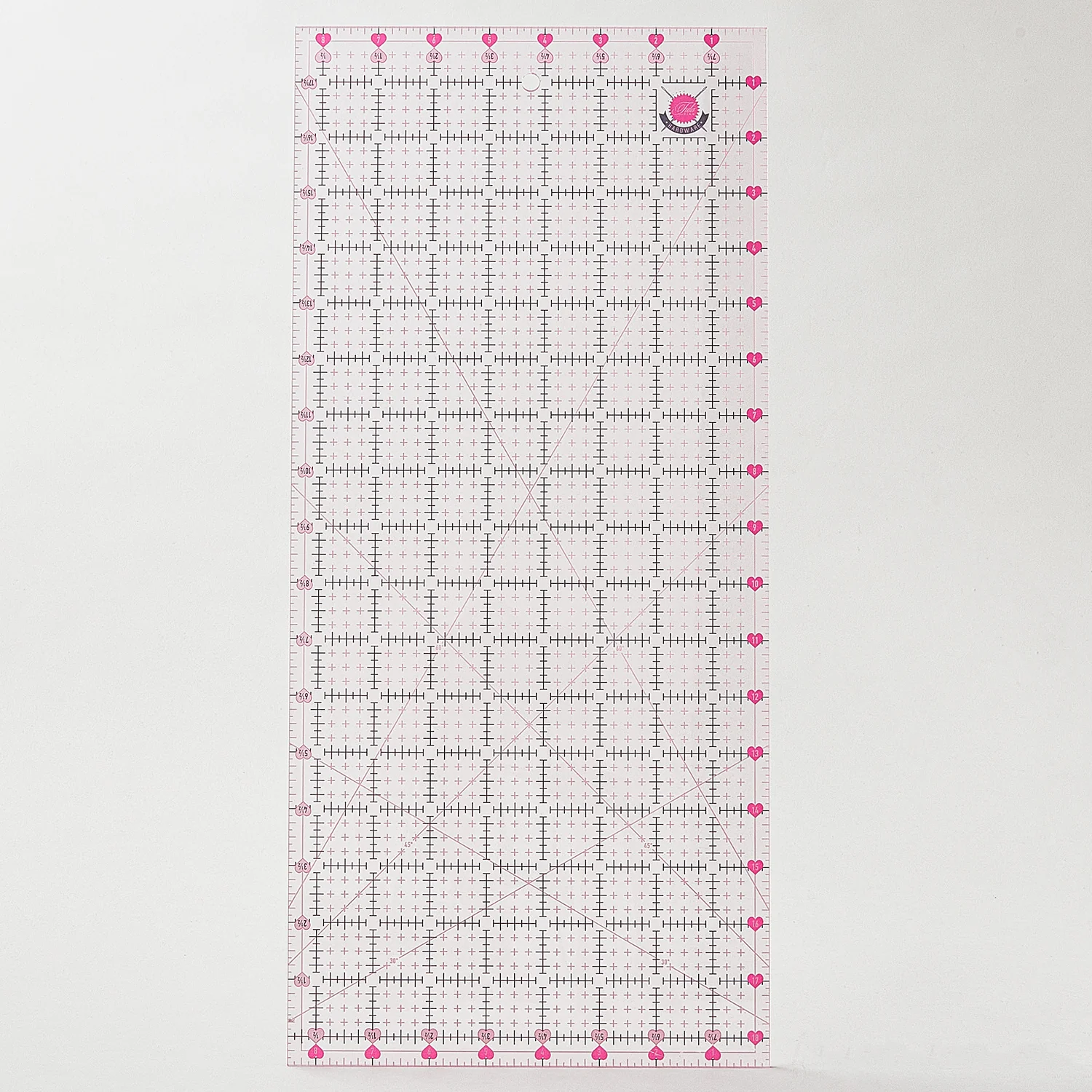 Tula Pink 8.5" x 18.5" Non Slip Deer Ruler