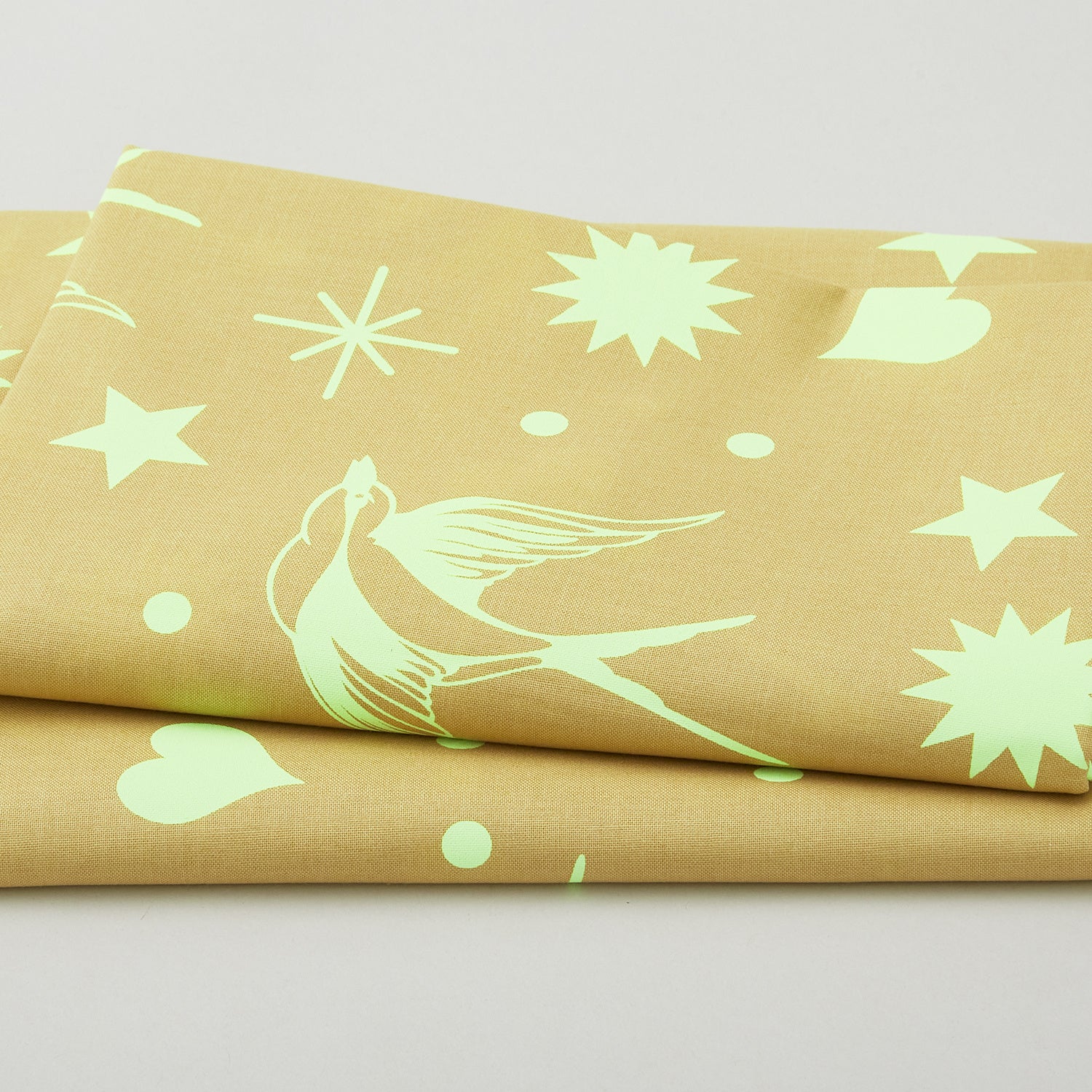Tula Pink's True Colors - Neon Fairy Flakes Moonbeam 2 Yard Cut