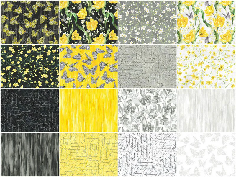 Tulip Fields 10" Squares - Image 3