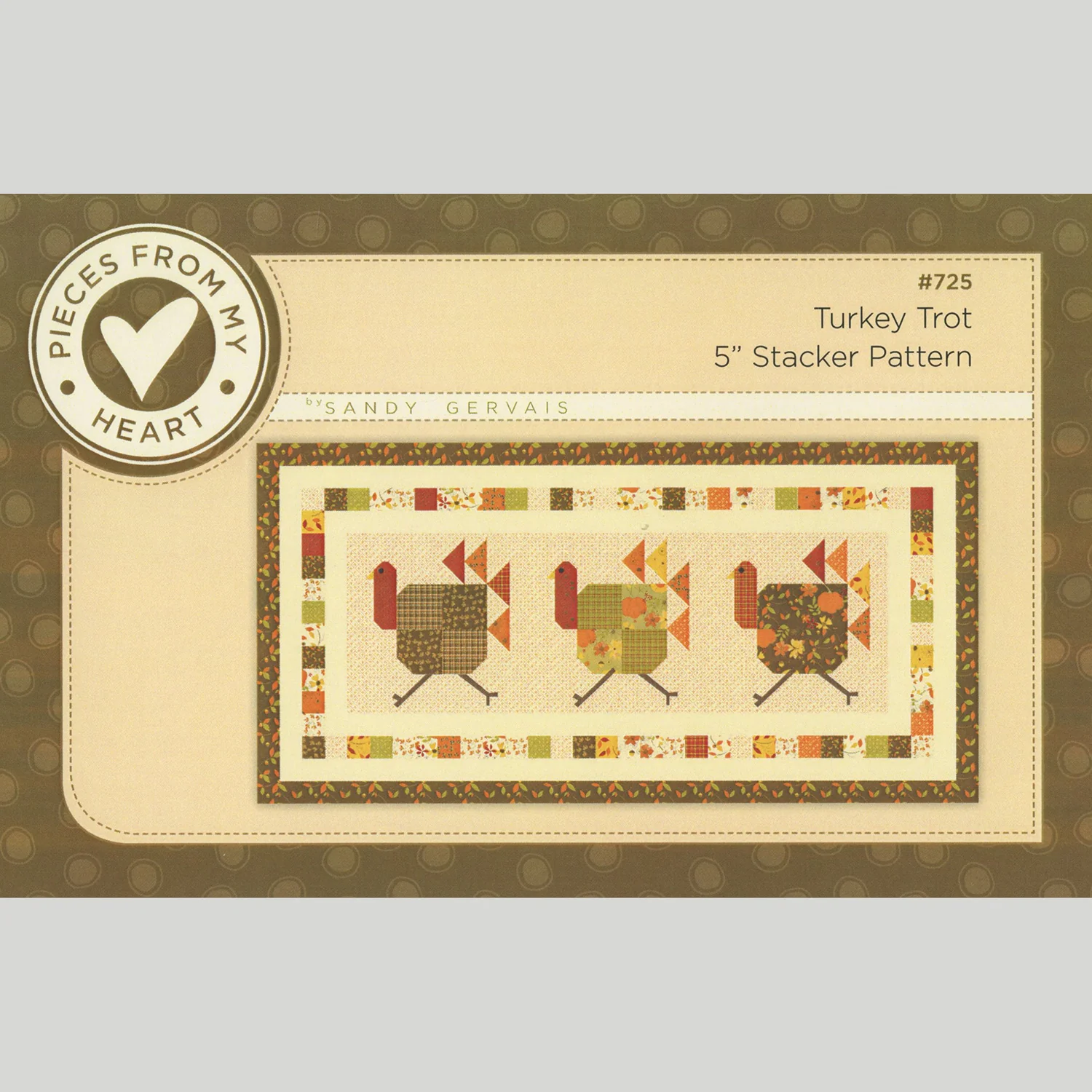 Turkey Trot Table Runner Kit - Image 3