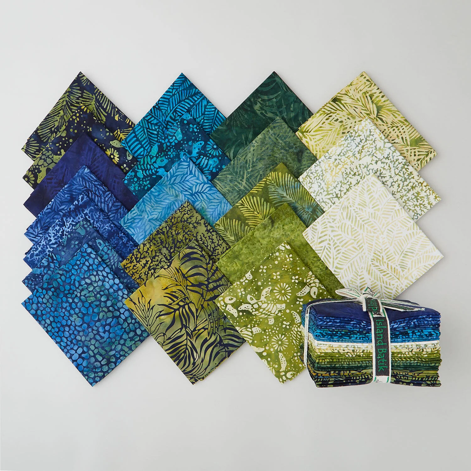 Turtle Cove Batiks Fat Quarter Bundle