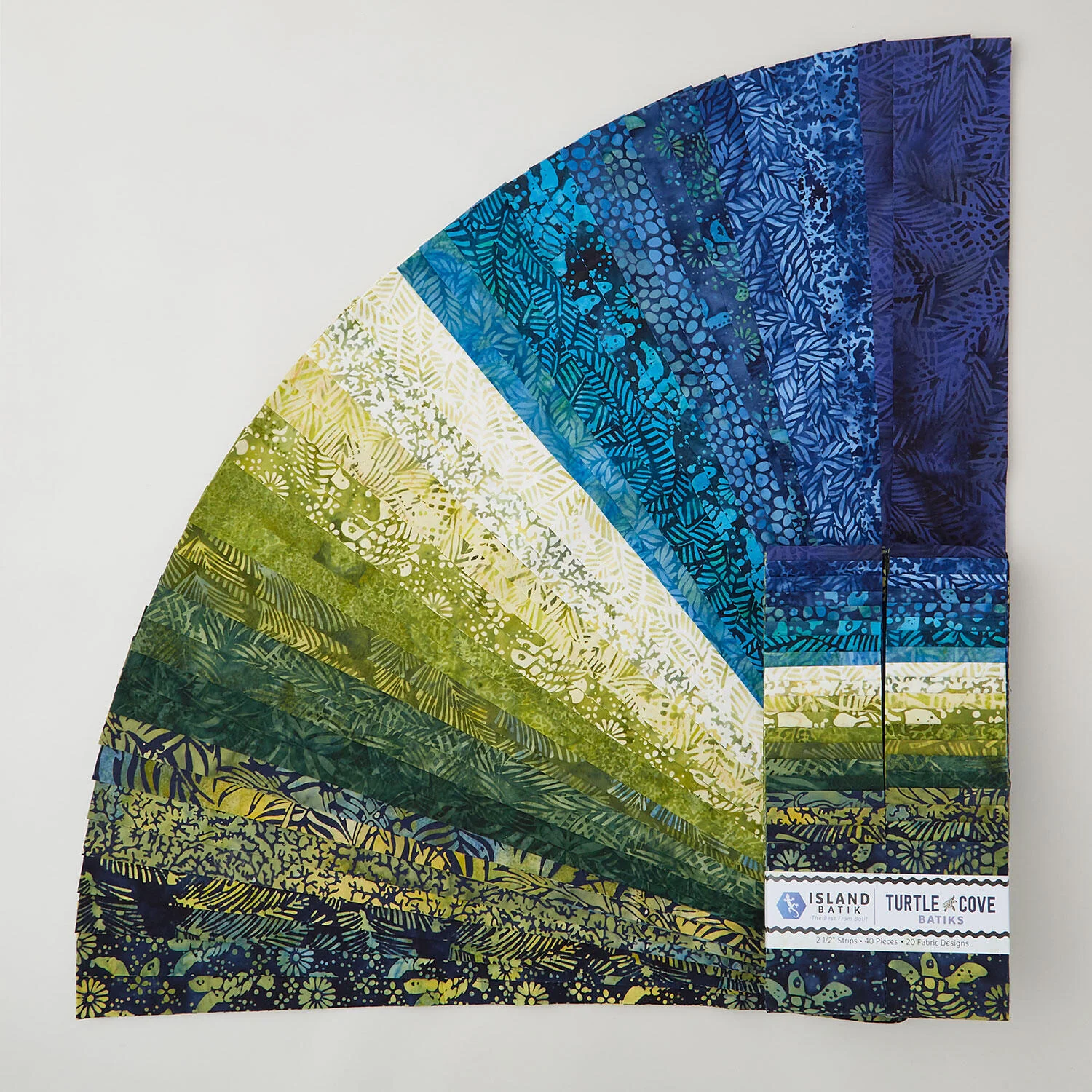 Turtle Cove Batiks Strips