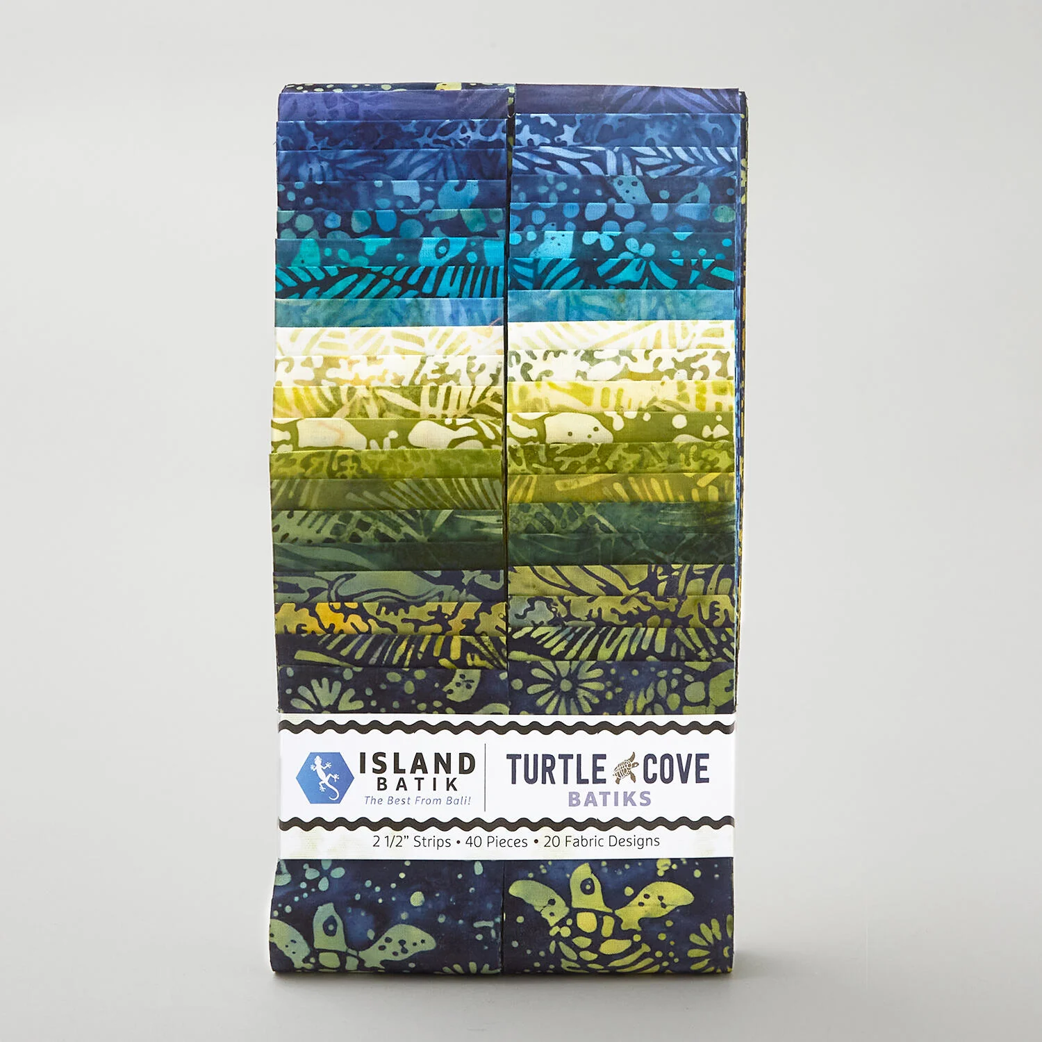 Turtle Cove Batiks Strips - Image 2