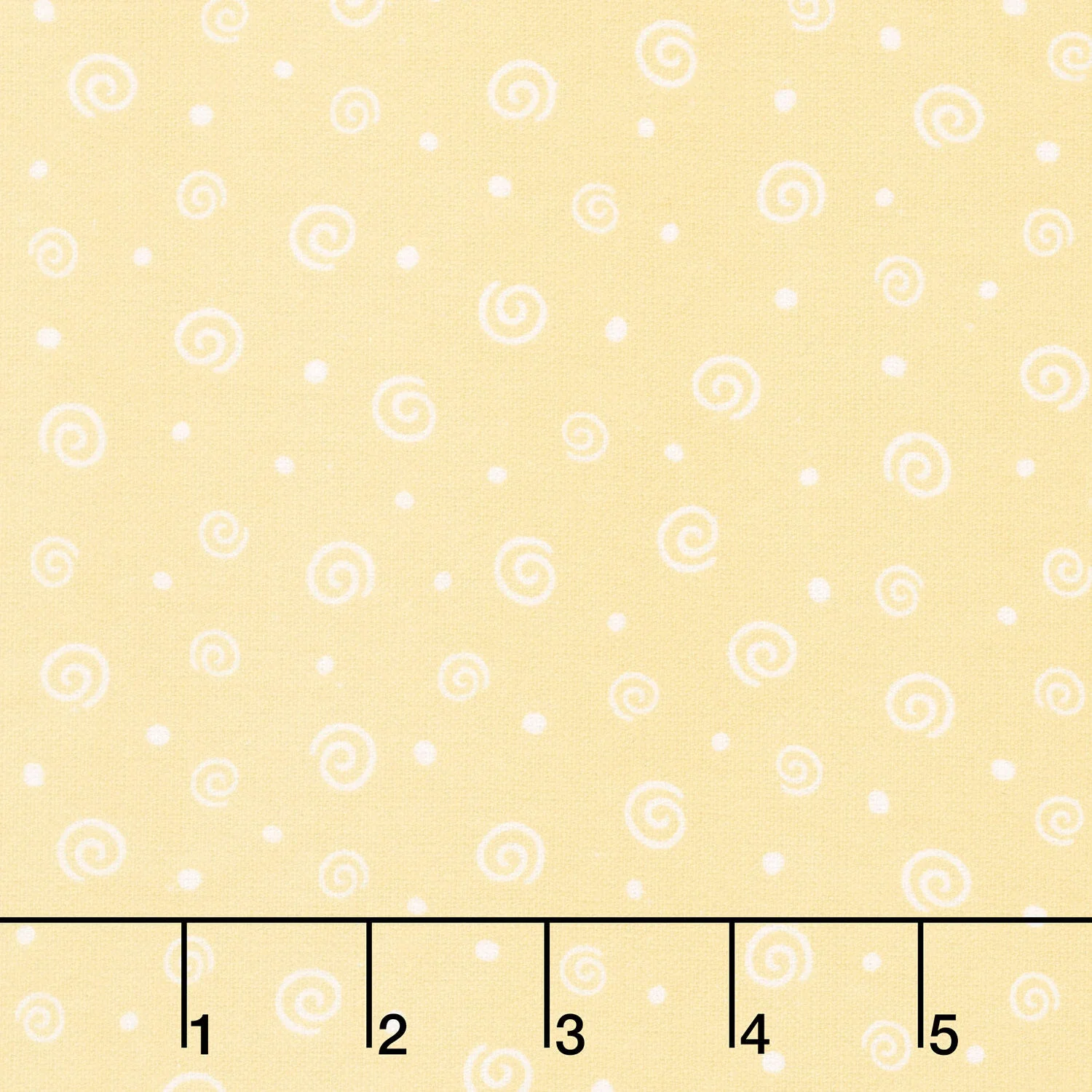 Twinkle Comfort Flannel - Soft Swirl Flannel Yellow Yardage
