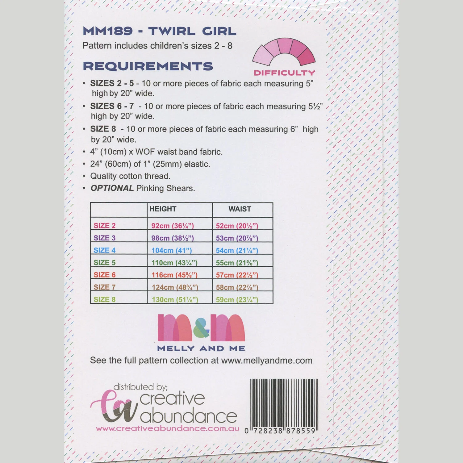 Twirl Girl Skirt Pattern - Image 2