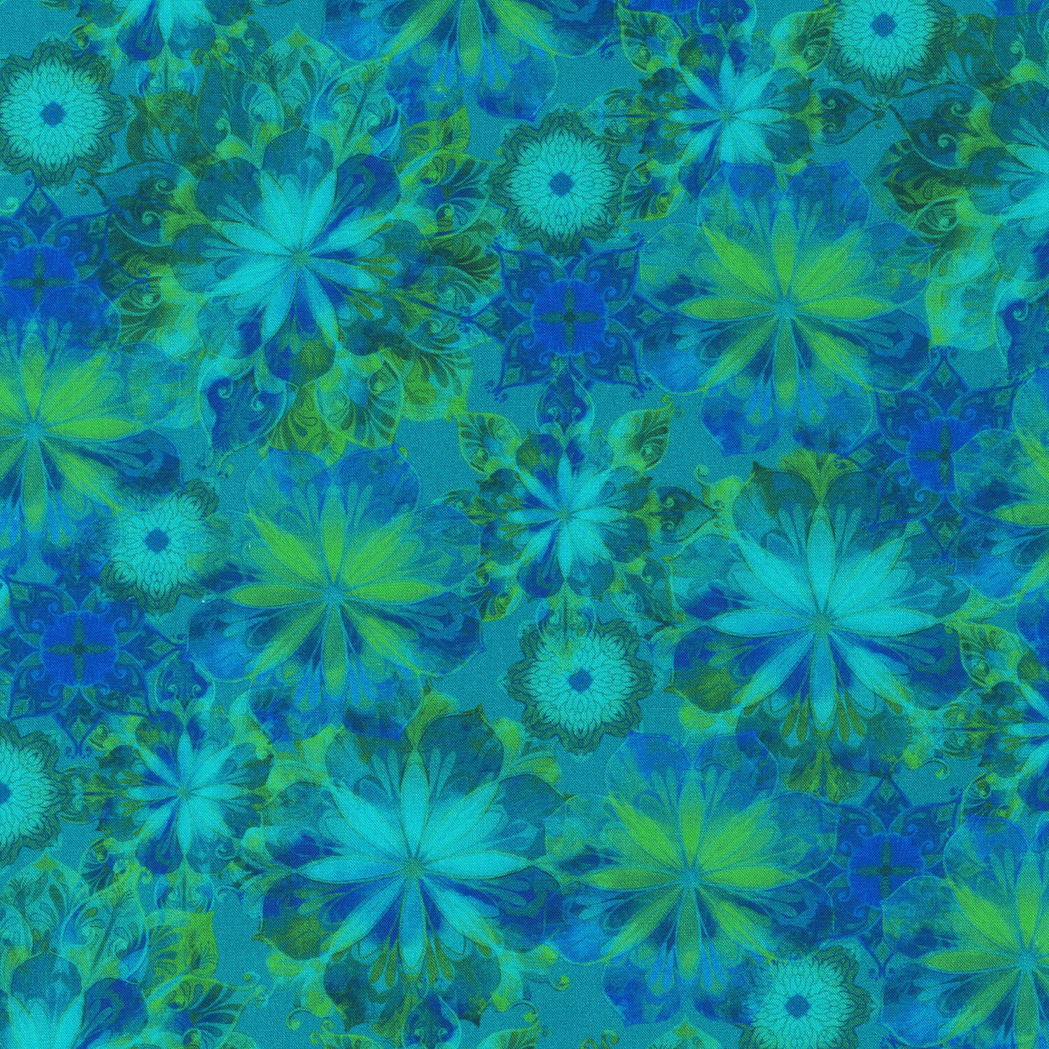 Venice - Teal Yardage