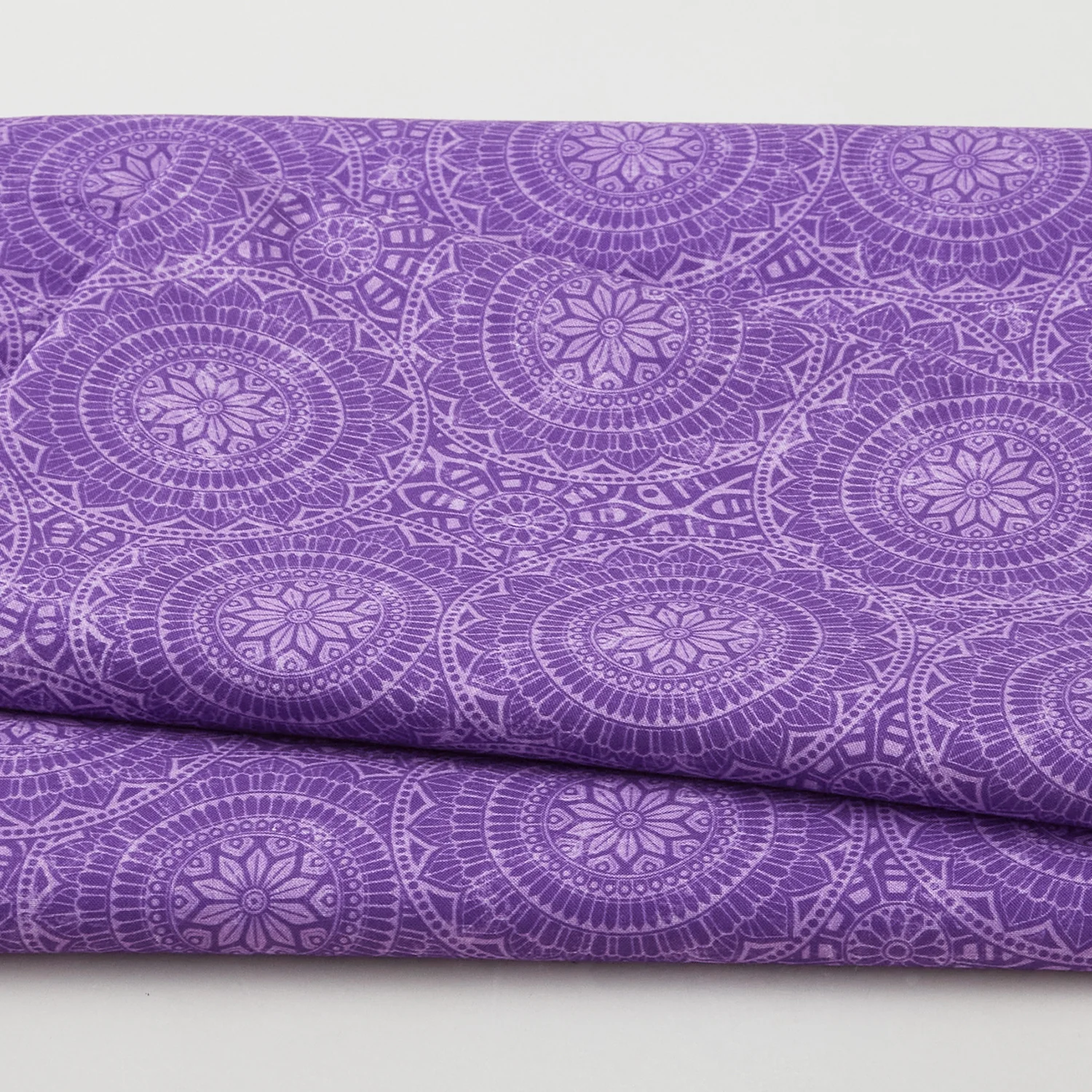 Vespa - Tossed Medalion Plum 118" Wide 3 Yard Cut