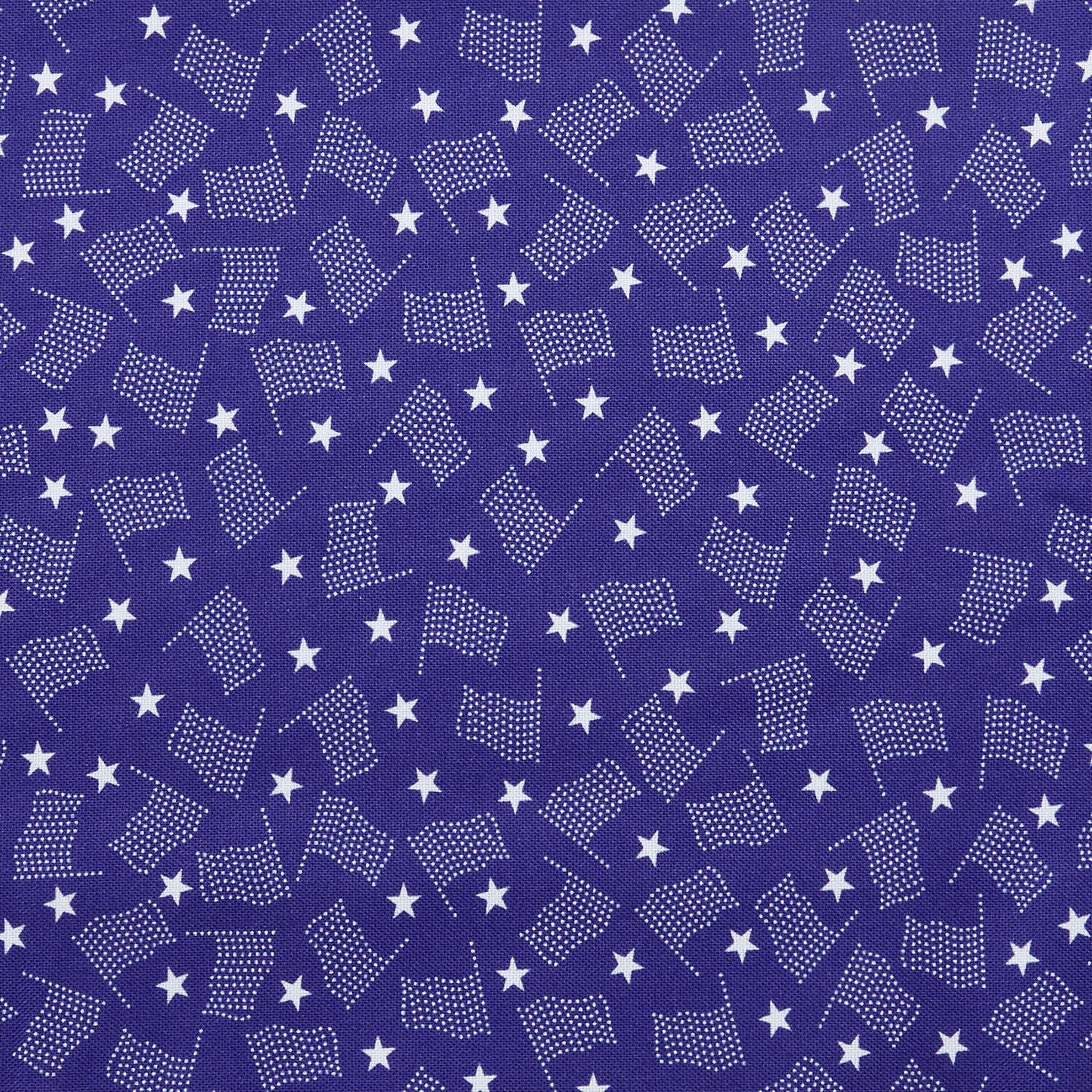 Vintage Valor Favorites - Royal Flags 2 Yard Cut - Image 2