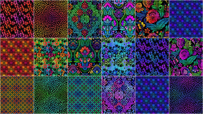 Vivid 10" Squares - Image 3
