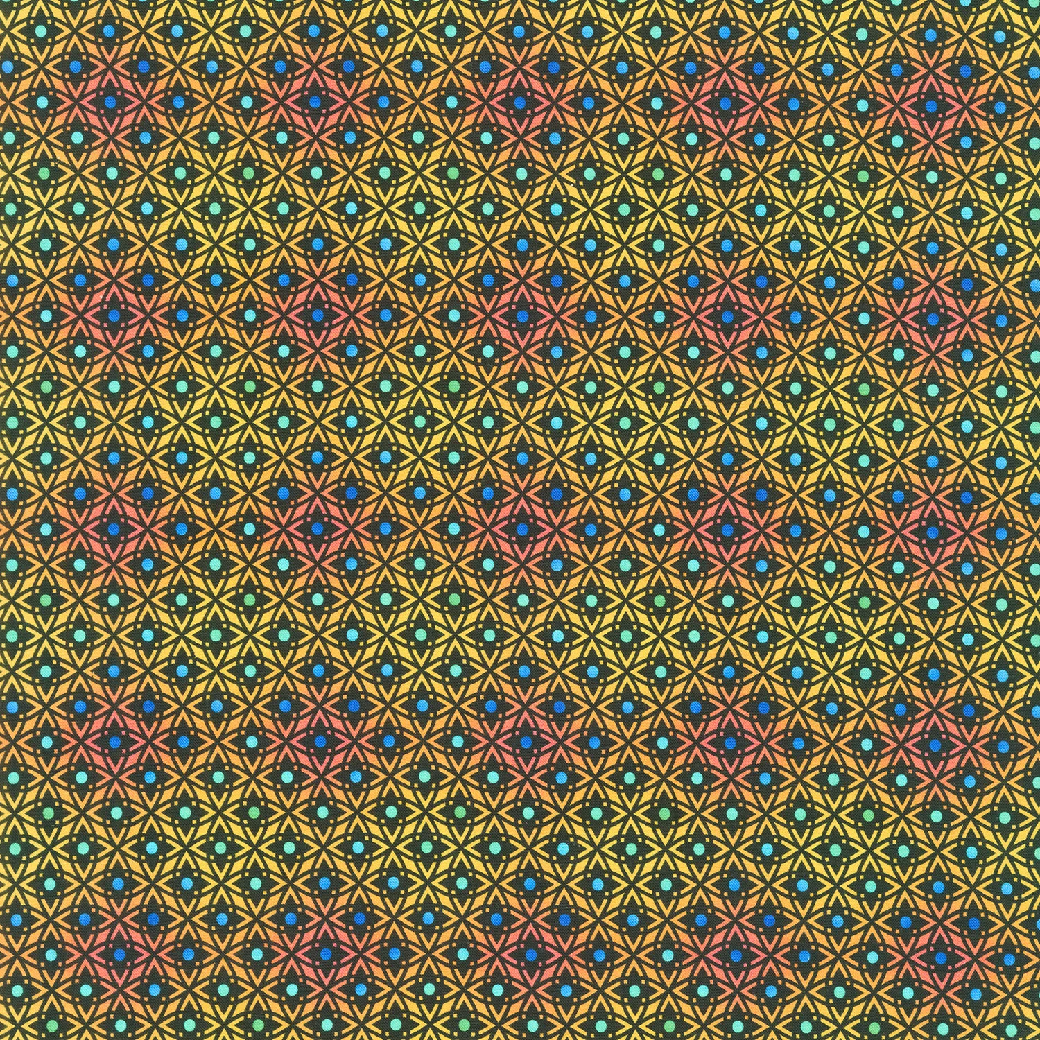 Vivid - Lattice Gold Yardage