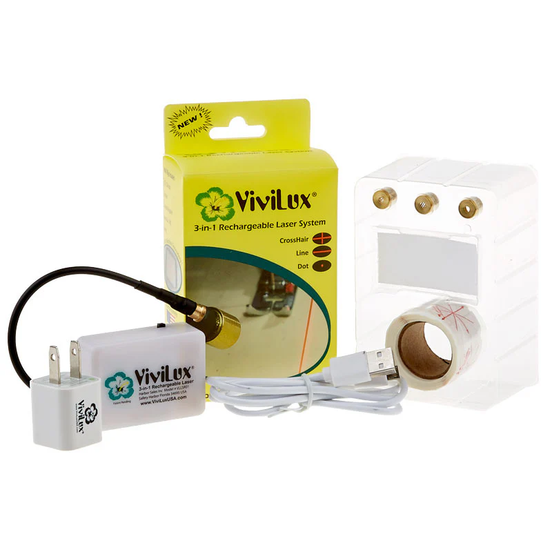 ViviLux 3-in-1 Rechargeable Laser System