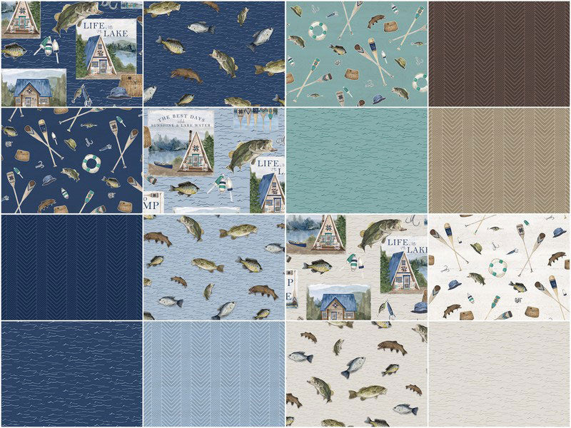 Wake at the Lake Fat Quarter Bundle - Image 3