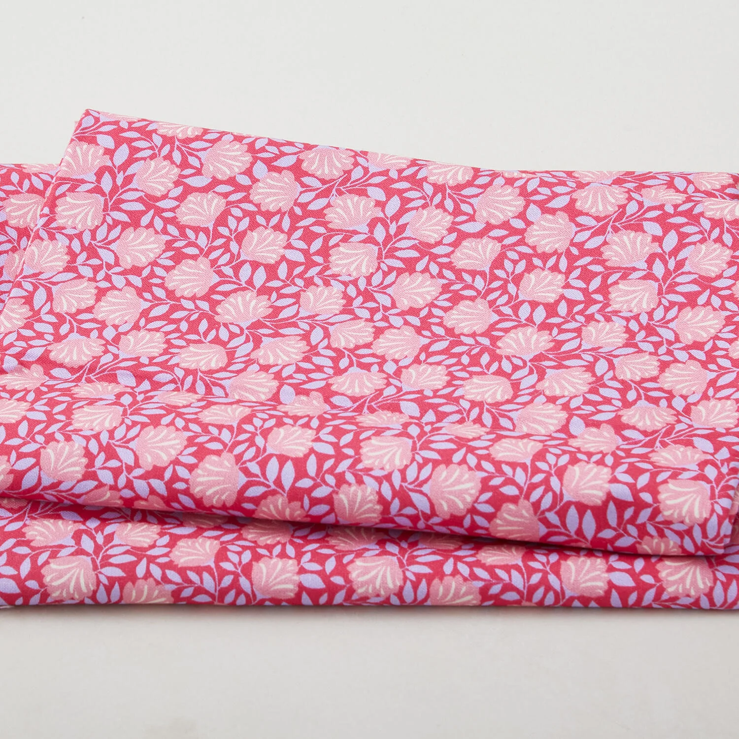 Walking on Sunshine - Budding Flowers Pink 2 Yard Cut