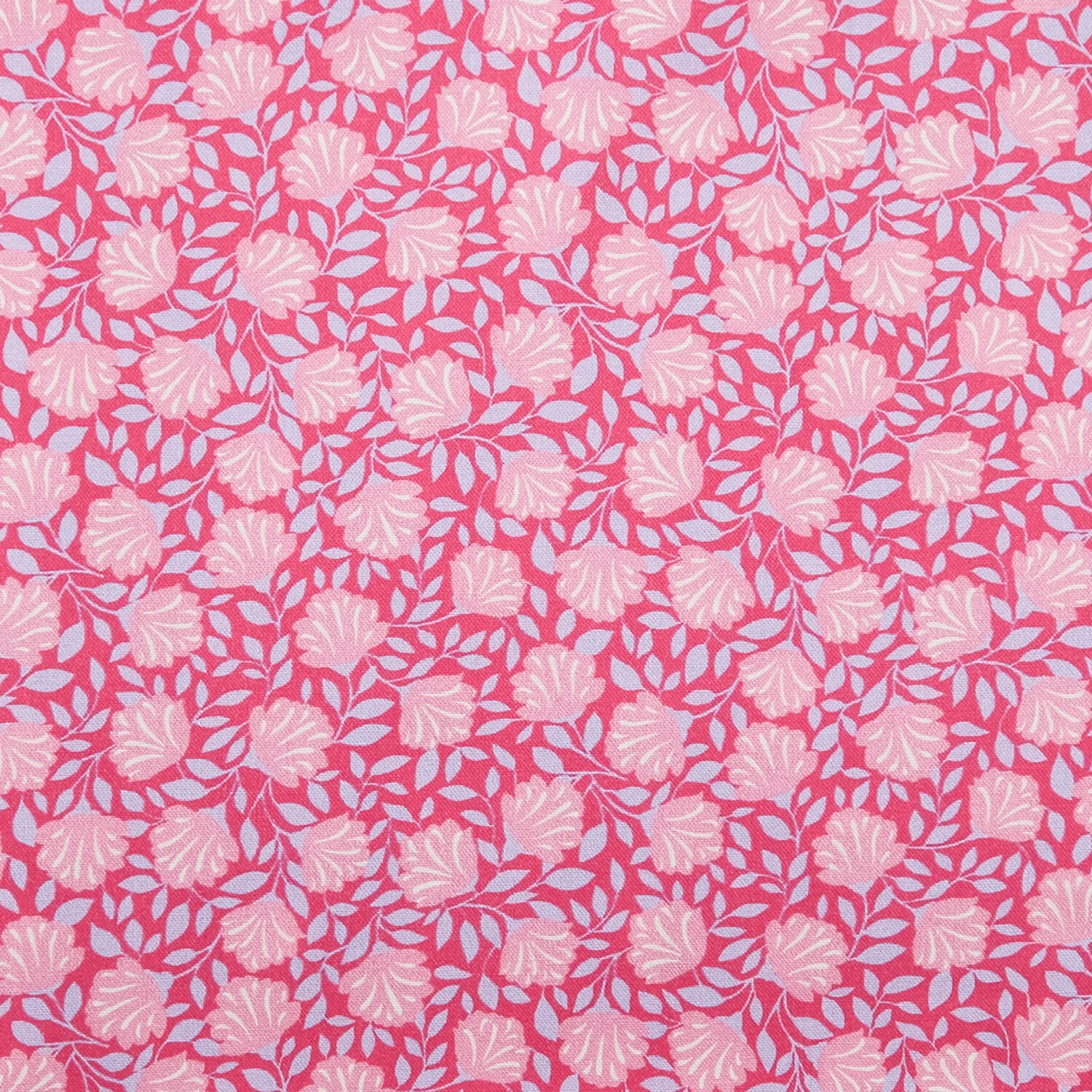Walking on Sunshine - Budding Flowers Pink 2 Yard Cut - Image 2