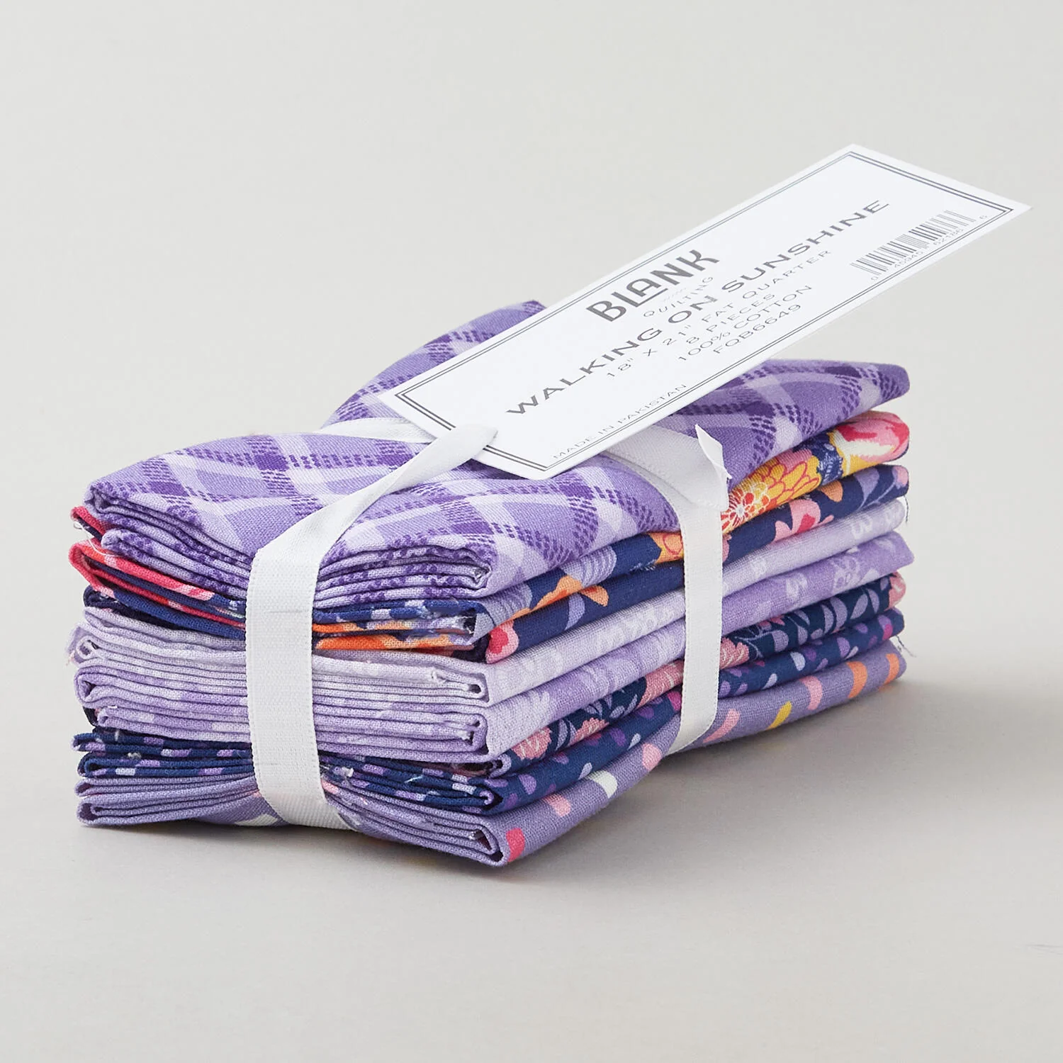 Walking on Sunshine Favorites Purple Fat Quarter Bundle 8 piece - Image 2