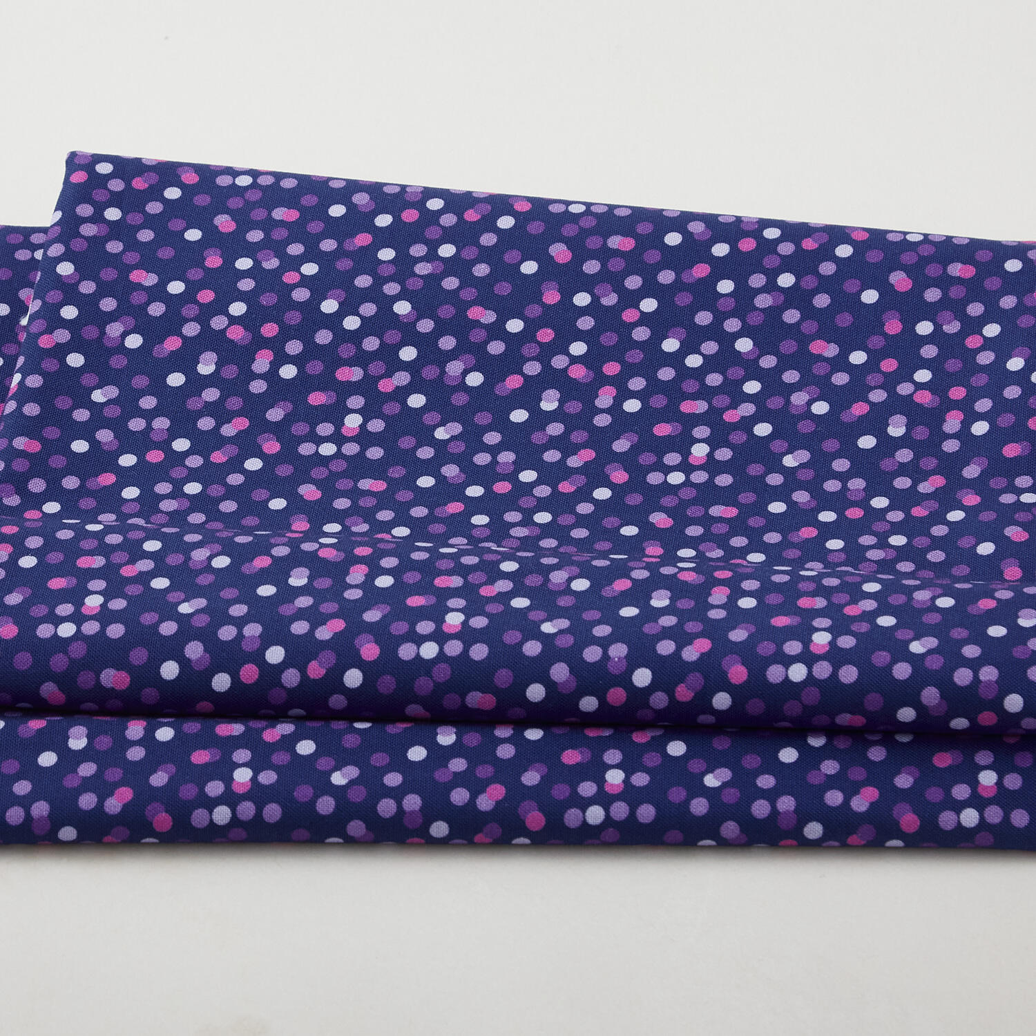 Walking on Sunshine - Fun Dots Blue 2 Yard Cut