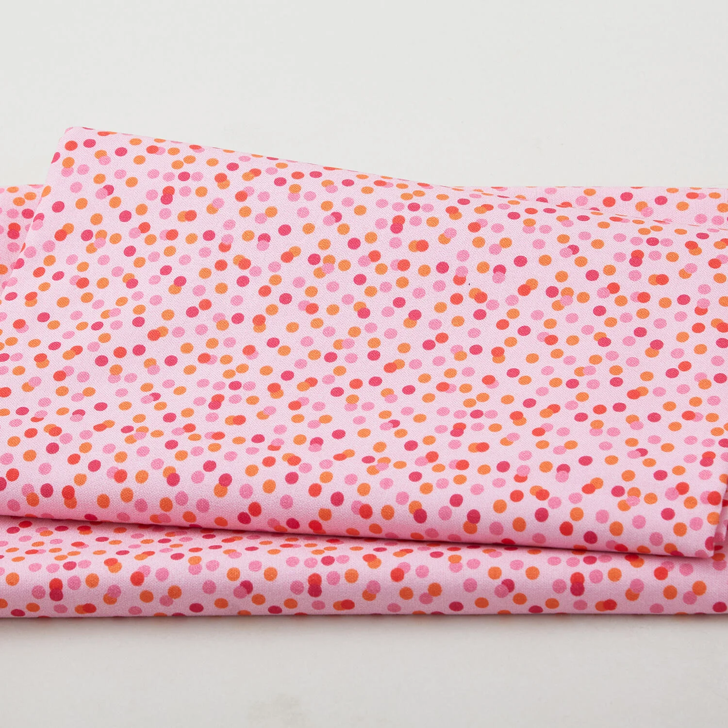 Walking on Sunshine - Fun Dots Pink 2 Yard Cut